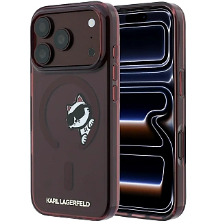 قاب کارل لاگرفلد Karl Lagerfel IML MagSafe Hard Cover , Peekaboo Print